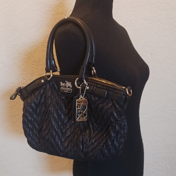 Coach Handbags - Coach 70th Anniversary Black Handbag